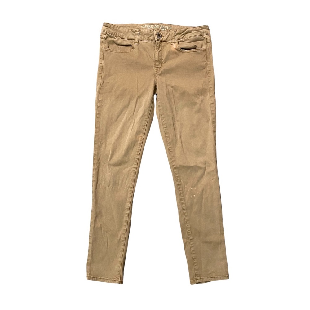 American Eagle Super Stretch Tan Jegging